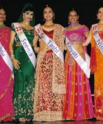 Top Five (from left to right), Trina Chakravarty, Seema Sirvastava, Tashi Sharma, Khyati Gupta, and Nisha Mirchandani