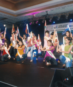  Contestants with their country flags