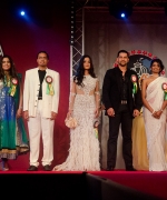 Panel of Judges, from L to R: Vinod Rowjee, Warsha Torilal-Sardjoe, Just Brahmatewari, Soraya Sibilo, Aftab Shivdasani, Susmita Patel, Neelam Saran